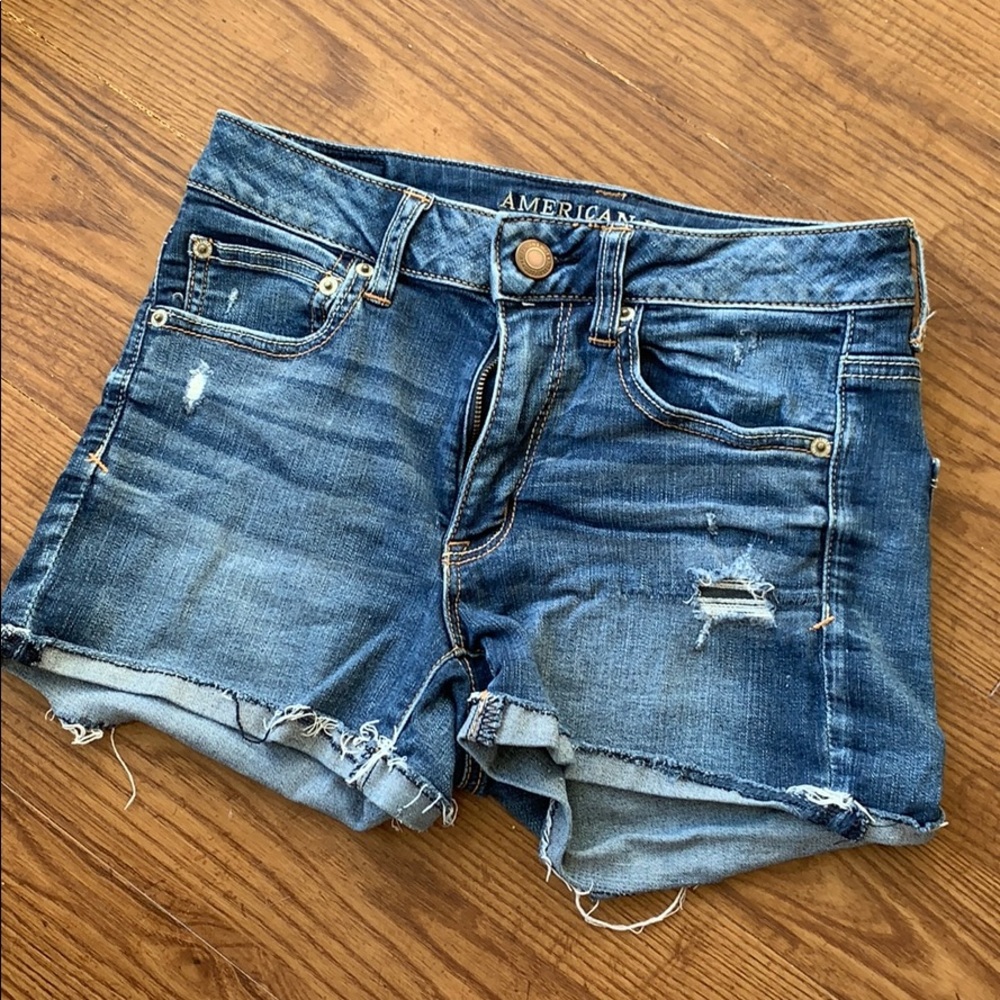 American Eagle Super Stretch Jean Shorts